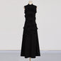 Women's Three-dimensional Flower A- Line Dress Patchwork Dresses