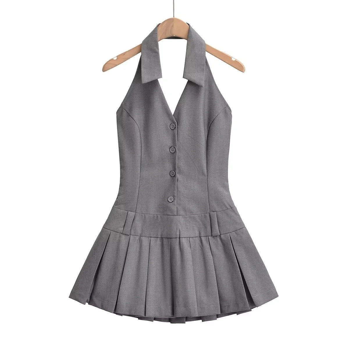 Women's Summer Sexy Slim Fit Backless Sleeveless Dresses