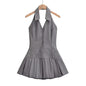 Women's Summer Sexy Slim Fit Backless Sleeveless Dresses