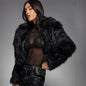 Imitation Fox Winter Thickened Warm Long Coats