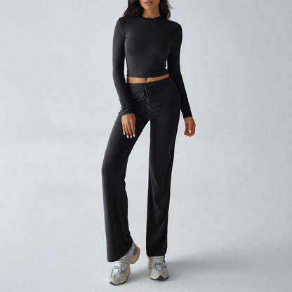 Women's Casual Sports Style Slim Long Sleeve Suits