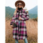 Elegant Trench Side Slit Lapel Loose Coats