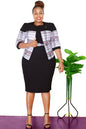 Women's African Autumn Dress Two-piece Set Dresses
