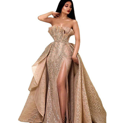 Women's Dress Sexy Tube Large Swing Elegant Tops