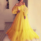Women's Mesh Long Dress Large Swing Wedding Dresses