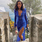 Women's Spring Sexy Reverse Car Side Lace Dresses