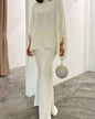 Slouchy Glamorous Popular Pearl Mop Dress Suits