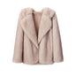 Women's Leather Fur Faux Loose Korean Style Coats