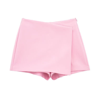 Women's Pretty Glamorous Fashion Casual Asymmetric Shorts