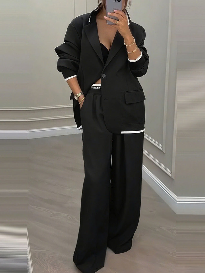 Women's Trendy Temperament Long Sleeve Casual Suits