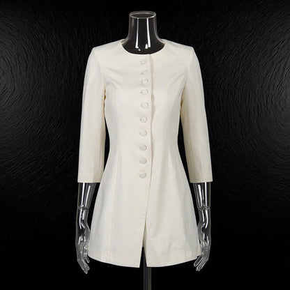 Autumn Stylish Simple Versatile Solid Color Coats
