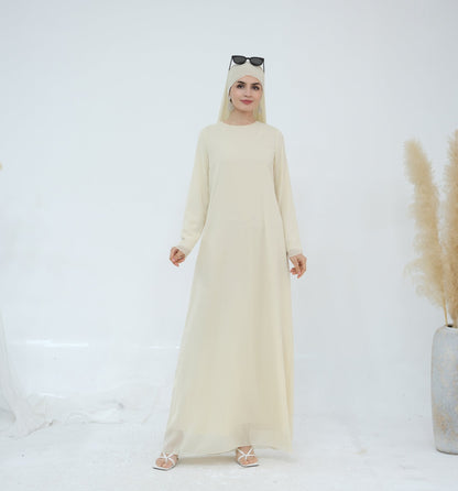 Turkey Encounter Elegant Chiffon Wrinkle Two-piece Dresses