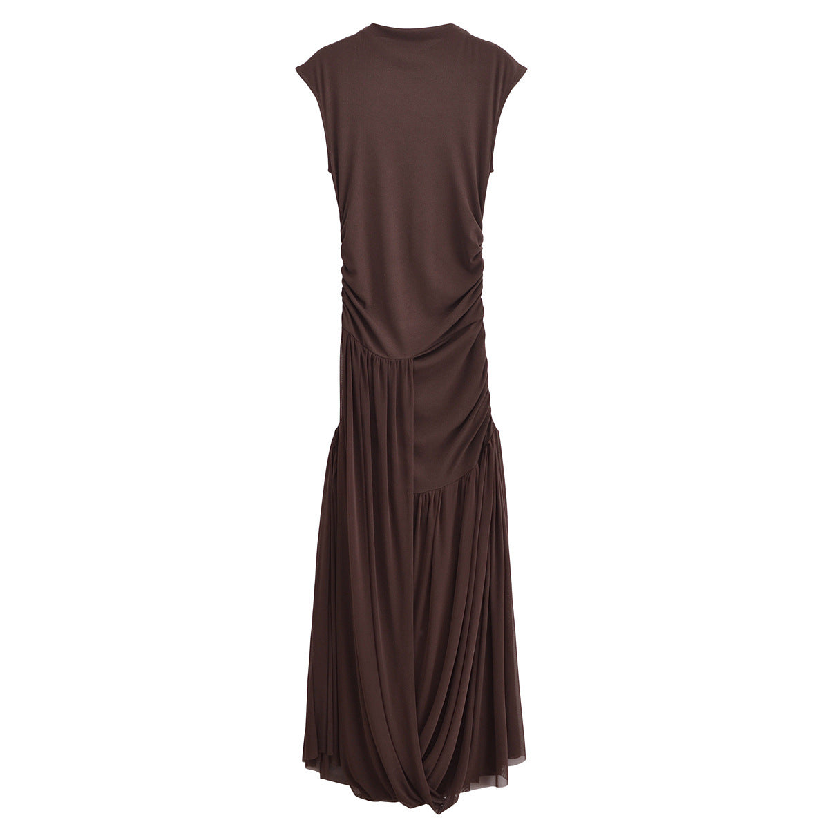 Women's Spring Street Fashion Silk Net Stitching Dresses