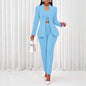 Women's Fashion Long Sleeve Small Outfit Three-piece Suits