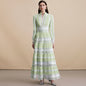 Women's Dress Stitching Lace Edge Design Sense Dresses