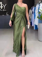 Women's Spring Dress Fashionable Temperament Cinched Waist Dresses