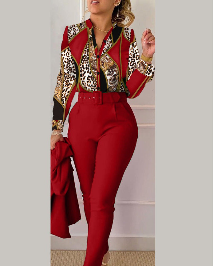 Women's Fresh Polyester Long Sleeve Fashion Casual Suits