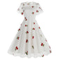 Women's Mesh Heart-shaped Valentine's Day Waist Dress Dresses