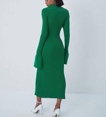 Women's Autumn Fashion Wear Long Sleeve Flared Sweaters