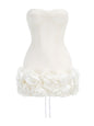 Women's Sexy Tube Dress Slim Flower Tight Tops