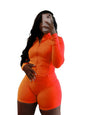 Women's Leisure Sexy Tight Long Sleeve Two-piece Suits