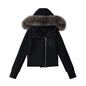 Head Hooded Environmental Protection Fur Collar Sweaters