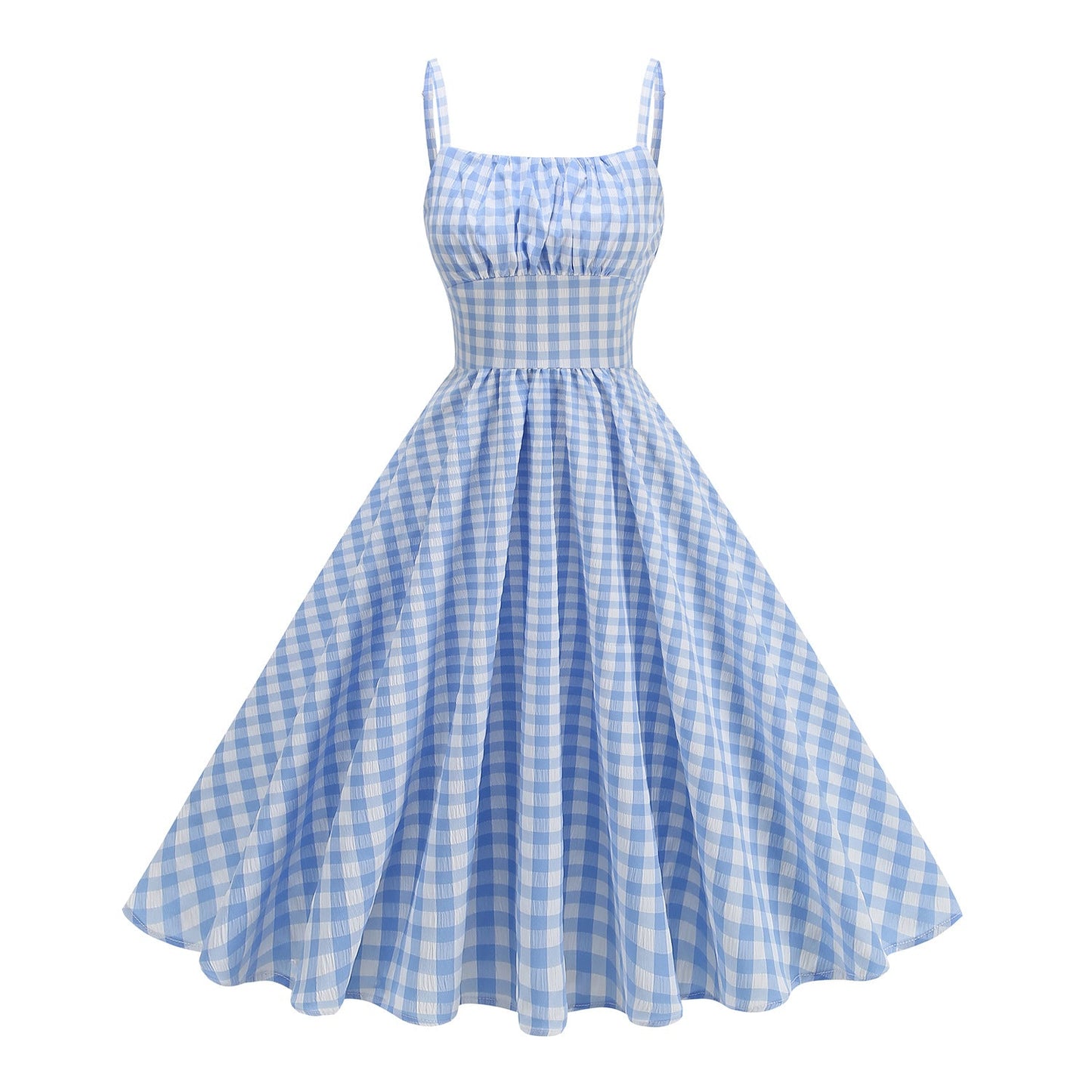 Wear Fresh British Lattice Strap High Dresses