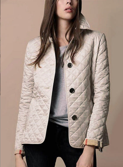 Multicolor Fashion Temperament Lapel Single Breasted Coats