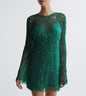 Women's Bubble Beads Mesh Two-piece Set Sling Dresses