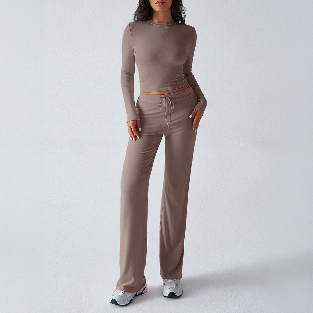 Women's Casual Sports Style Slim Long Sleeve Suits