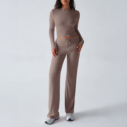 Women's Casual Sports Style Slim Long Sleeve Suits