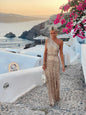 Summer Split Sequined Elegant Fashion Dress Dresses