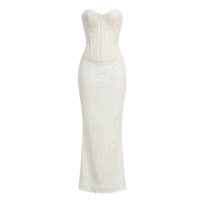 Women's Sexy Tube Dress Long Slim Temperament Tops
