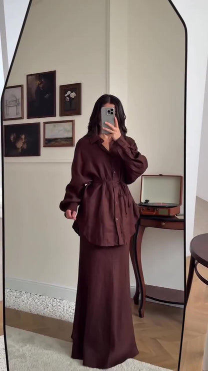 Women's Autumn Retro Fashion Elegant Long Sleeve Dresses
