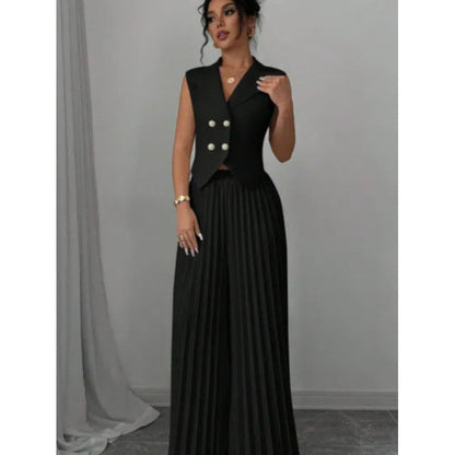 Women's Durable Stylish Beautiful Fashion Pleated Suits