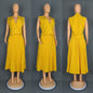 Women's Fashion Elegant Collar Single-breasted Pleated Suits