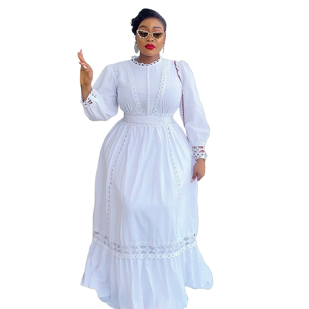 Women's Casual African Dress Elegant Long Dresses