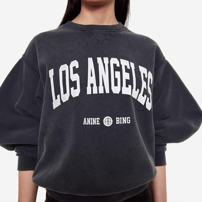 Women's French Minority Letter Printing Wash Water Sweaters