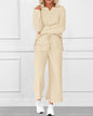 Color Texture Fashion Casual Set Autumn Suits