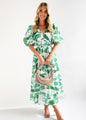 Women's Long Dress Summer Temperament Printed High-grade Dresses