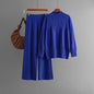 Women's Neck Split Korean Loose Soft Glutinous Suits