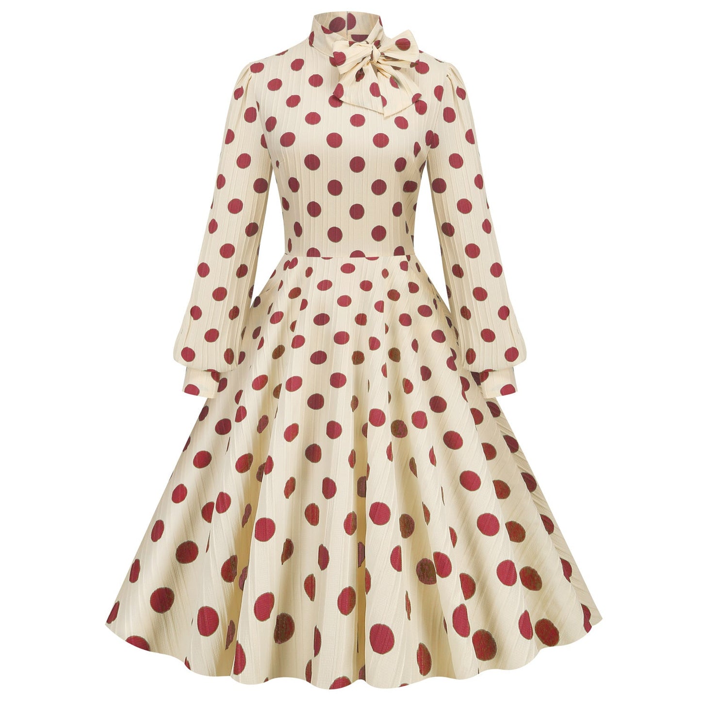Hepburn Style Vacation Banquet Dress Large Dresses