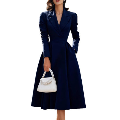 Women's French Style Temperament Slimming High-grade Banquet Dresses