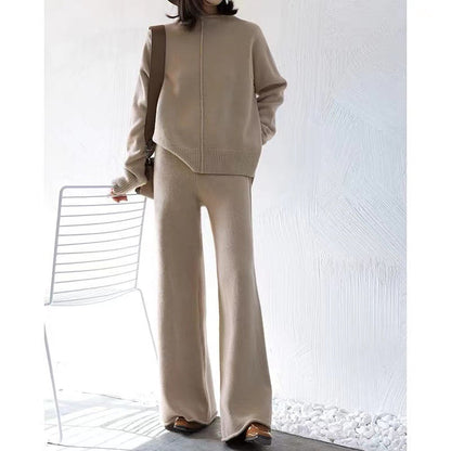 Women's Fashion Set Retro Style Fashionable Split Suits