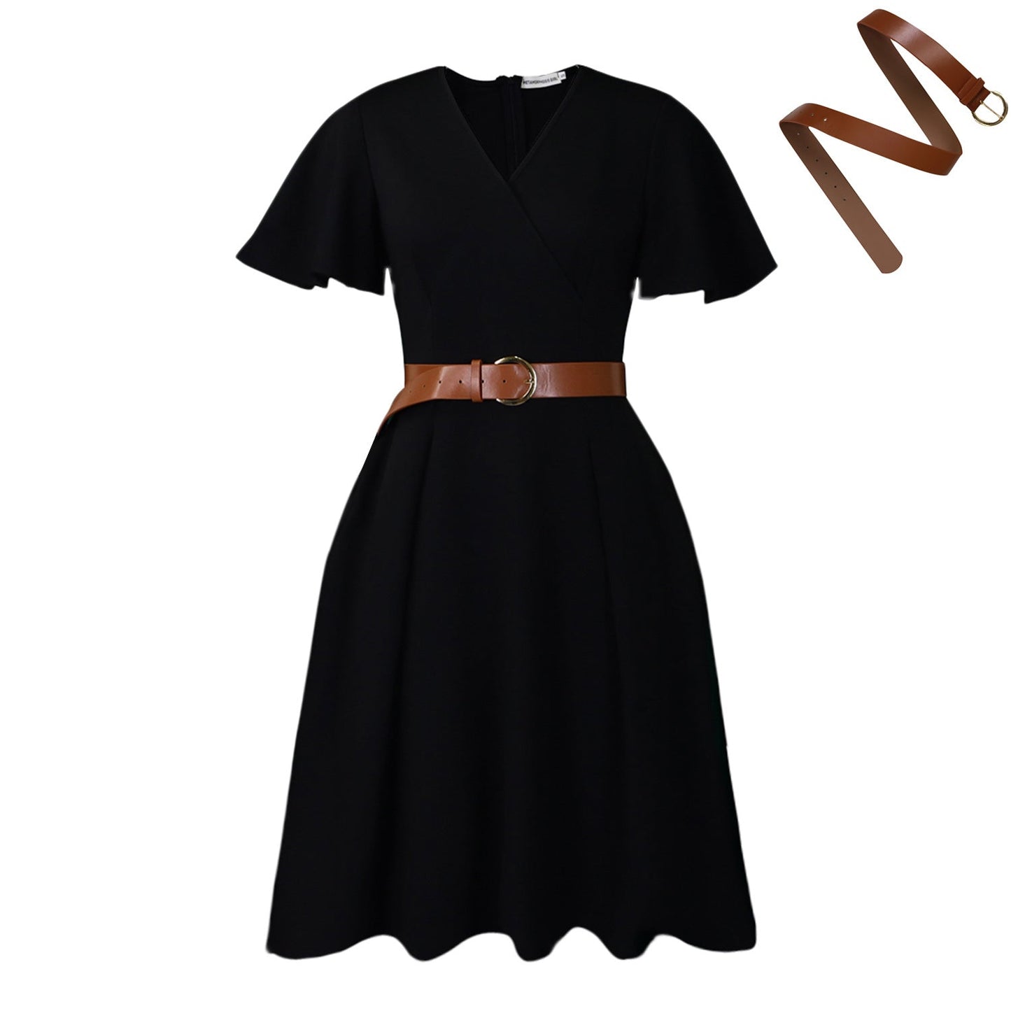Women's Summer Flared Sleeves Casual A- Line Dresses