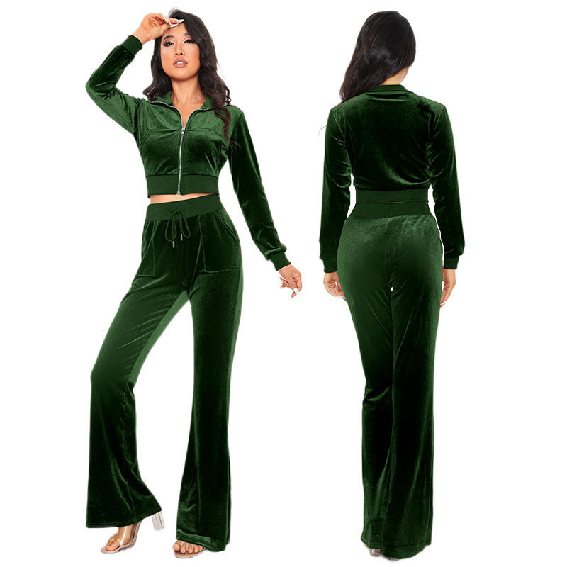 Women's Autumn Casual Fashion Veet Slim Fit Suits
