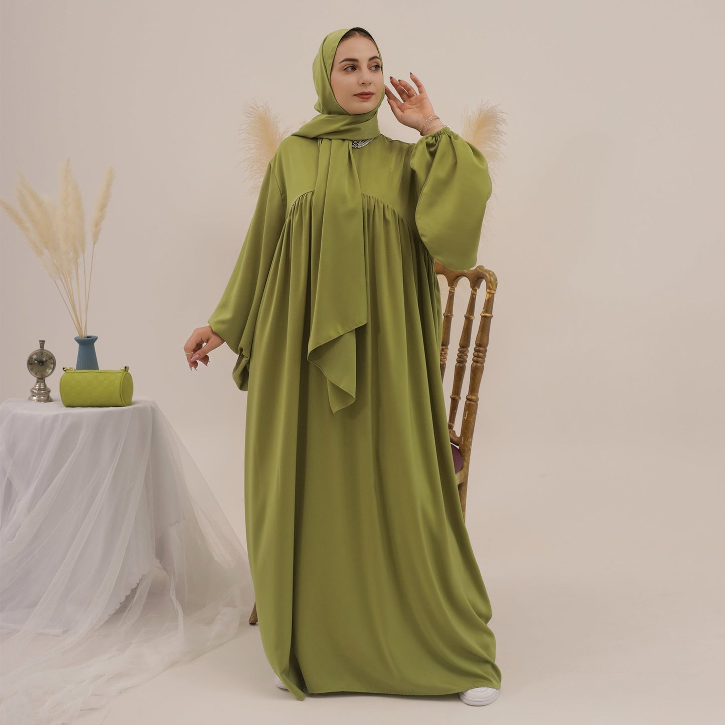 Solid Color Loose Comfortable Dress With Dresses