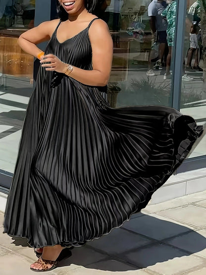 Large Casual Suspender Dress Summer Loose Dresses