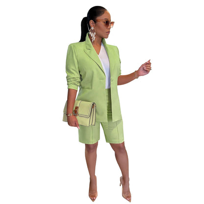 Women's Cool Fashion Two-piece Set Leisure Suits