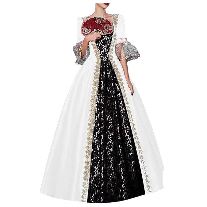 Retro Medieval Renaissance Victorian Court Dress Dresses